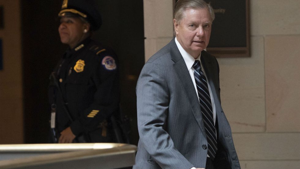 LOL: Alexandria Ocasio-Cortez tries to dunk on Lindsey Graham. Denied!
