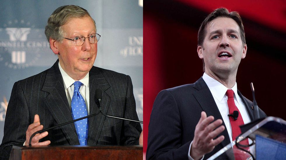 Ben Sasse is leading on life. Now the pressure is on Mitch McConnell to support him