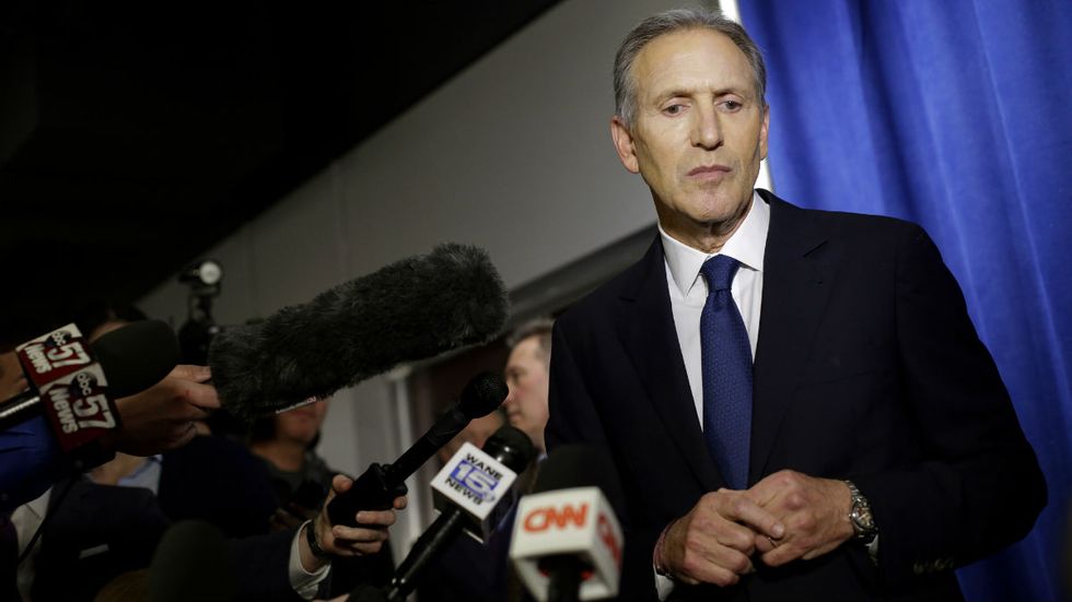 Howard Schultz’s potential 2020 run is a canary in a coal mine for Democrats