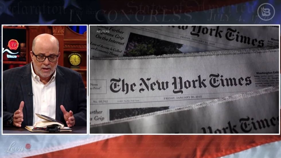 Levin: How the New York Times has been complicit in the rise of anti-Semitism for almost a century