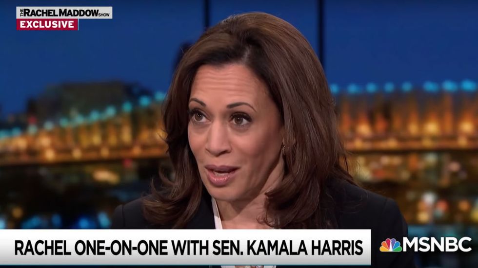 Kamala Harris has a really deep-state view of the Department of Justice