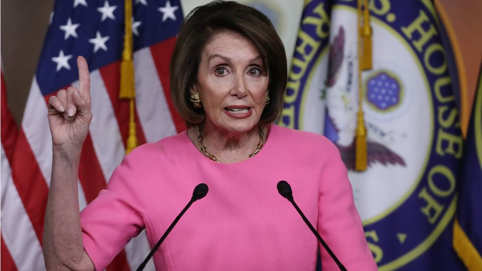 Levin: Pelosi claims there's something wrong with the president 'as her dentures are slipping out of her mouth'