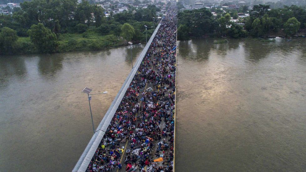 House watchdogs say 'hundreds' of caravan migrants with criminal histories headed to southern border