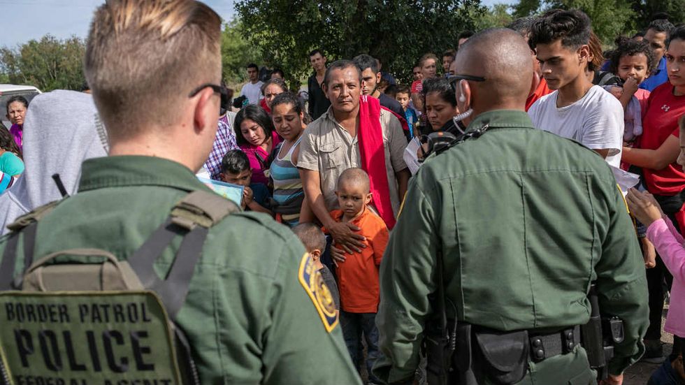 What ‘plummet’? Border numbers still well above level of ‘system-wide emergency’
