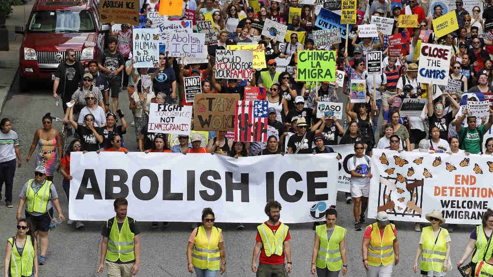 Anarchy: Protesters help stop ICE from apprehending criminal alien