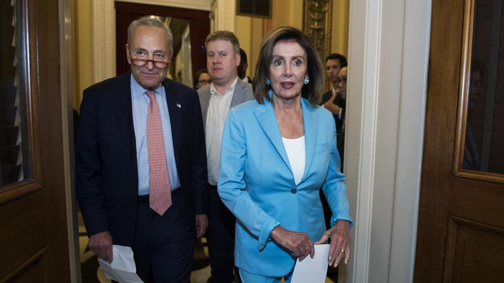 Schumer & Pelosi respond to Texas & Ohio shootings: Congress must come pass a bill that wouldn't have prevented them