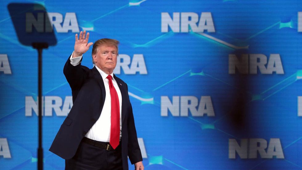 Is Trump headed for a post-shooting gun control fight with the NRA?