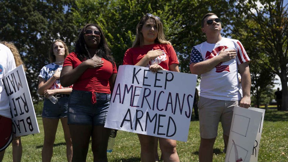 Only a third of American adults think stricter gun laws would have prevented recent shootings ... but a majority want them anyway?