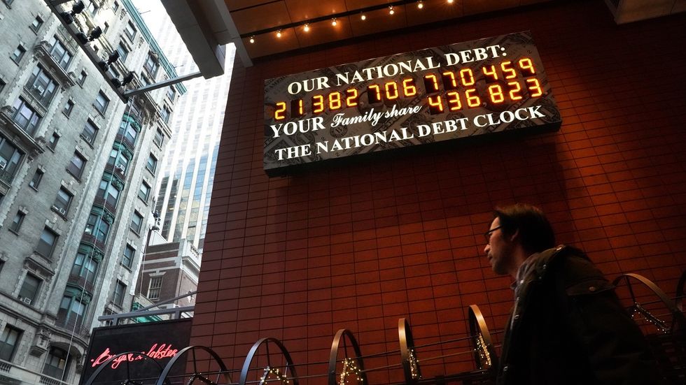 The national debt is now 110 percent of the USA's GDP — the largest ratio since World War II