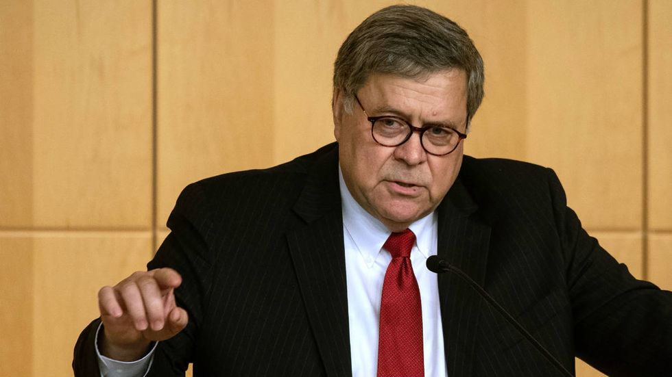 AG Barr decries the 'organized destruction' brought on by the 'unremitting assault on religion and traditional values'