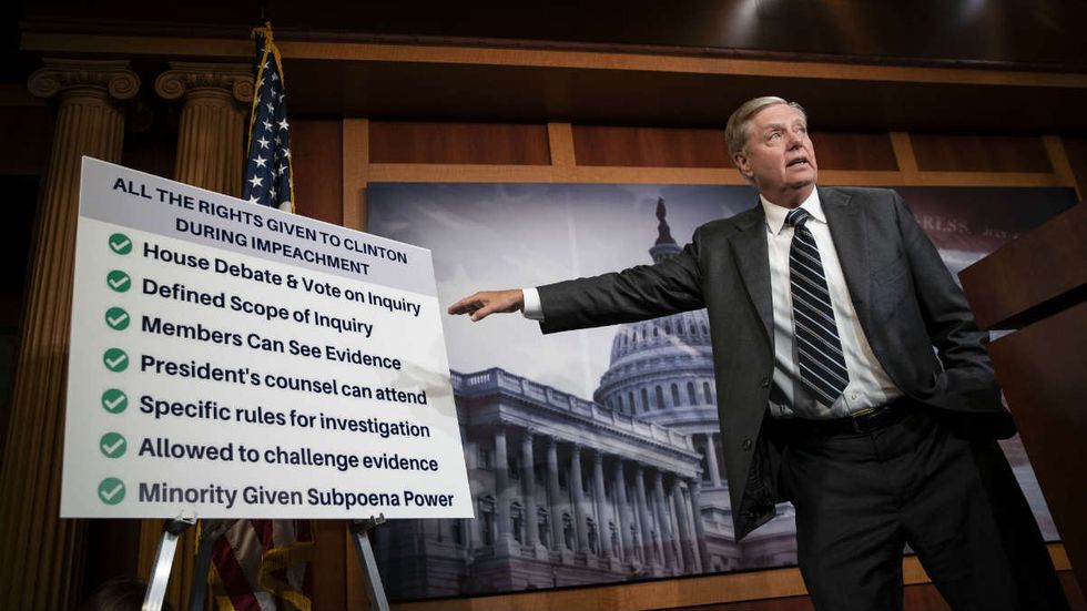 GOP senators are signing on to formally call out due process problems in the House Dems' impeachment probe