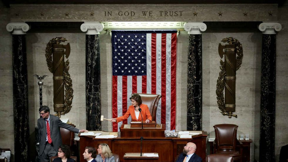House Dems pass their phoney-baloney impeachment resolution with no GOP defectors