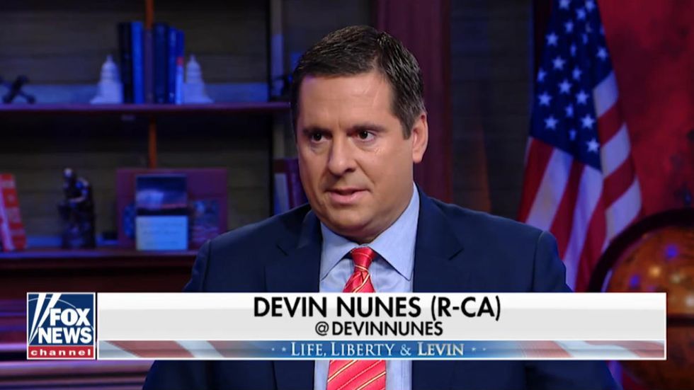 Devin Nunes says 'tough luck' to impeachment witnesses upset with Trump's policy toward Ukraine