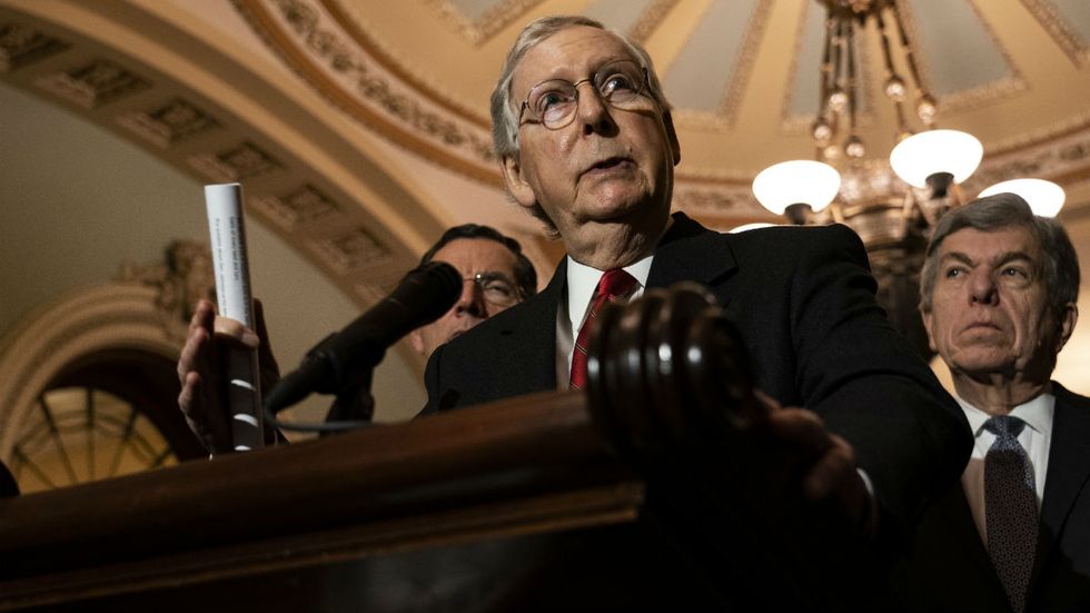 While Rome burns, McConnell focuses on pork: Bourbon, horses, hemp, and carp
