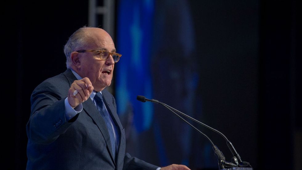 Giuliani claims US embassy under William Taylor is blocking visas of Ukrainians who 'could come here and blow up Schiff’s completely fraudulent investigation'