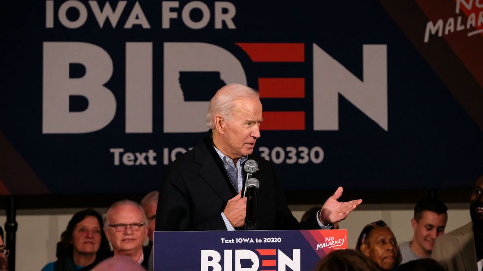 Levin calls out Joe Biden's weird 'tough guy' routine with Iowa voter