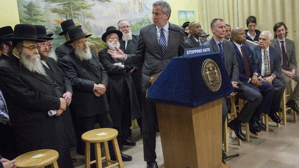 De Blasio wants to fight NYC's anti-Semitism problem with a weakened criminal justice system
