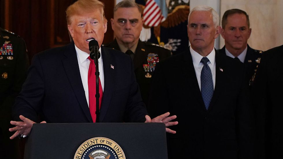 Trump announces Iran is 'standing down' — says no Americans died in attacks