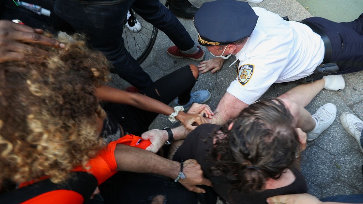 Protests in NYC erupt in violence: More than 70 arrested, several police officers injured