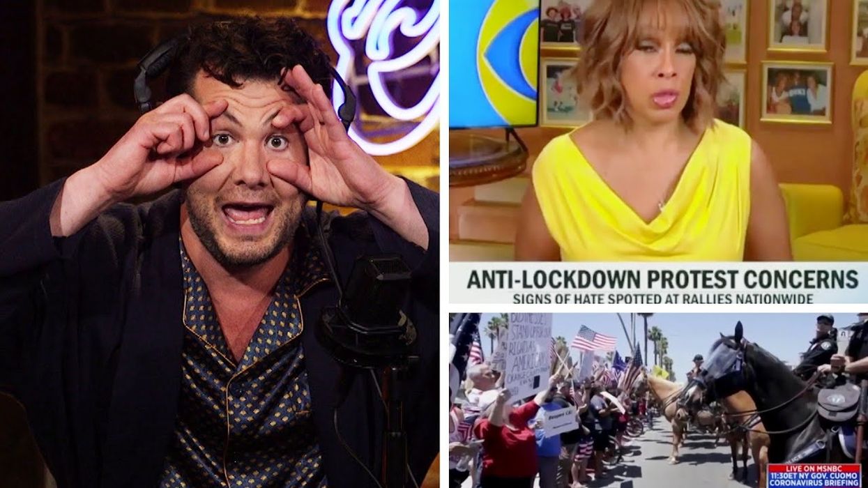 Protest hypocrisy and COVID insanity on full display