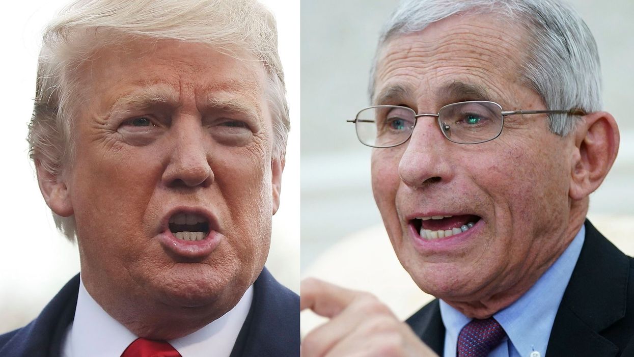 Trump breaks with Dr. Fauci over football — says the NFL season will go on