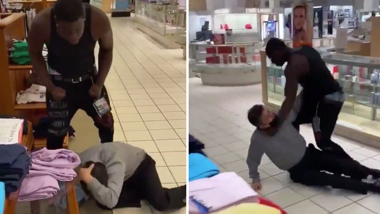 Macy's debunks narrative after black man viciously attacks white man in viral video