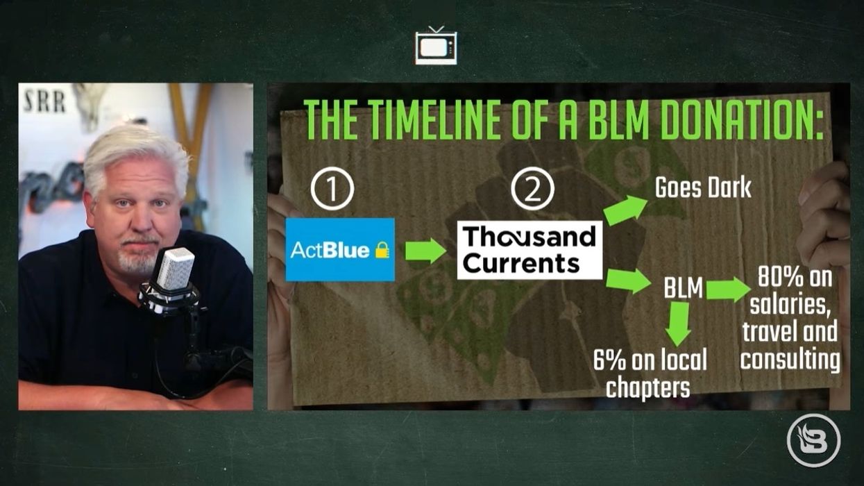 WATCH: Glenn Beck exposes the HIDDEN money trail of Black Lives Matter