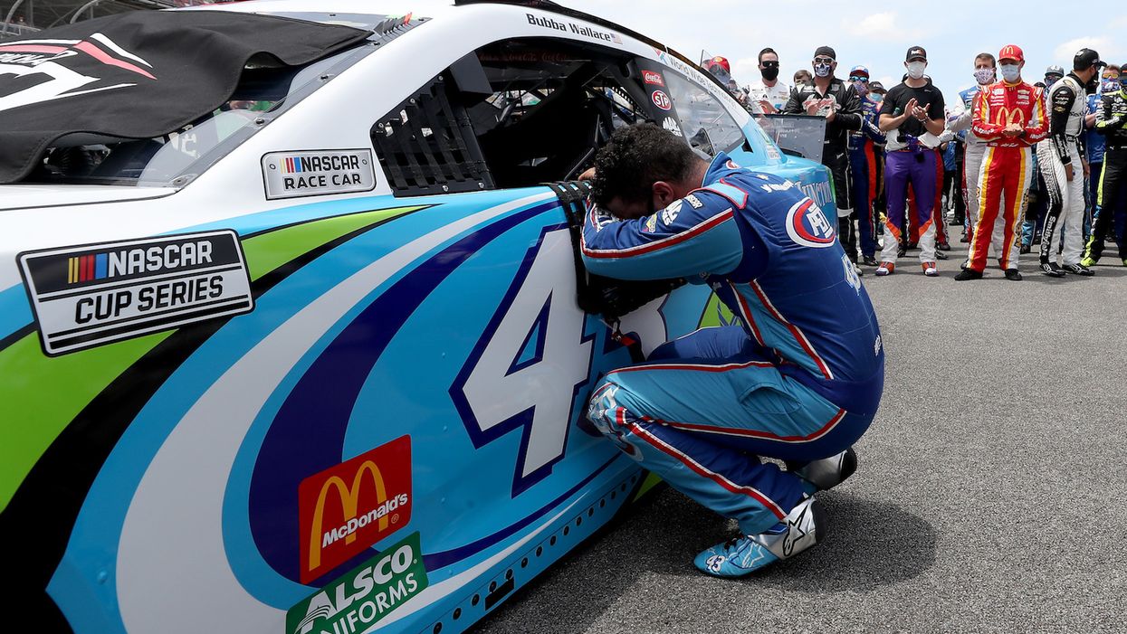 NASCAR releases picture of the noose in Bubba Wallace's garage that sparked an FBI investigation