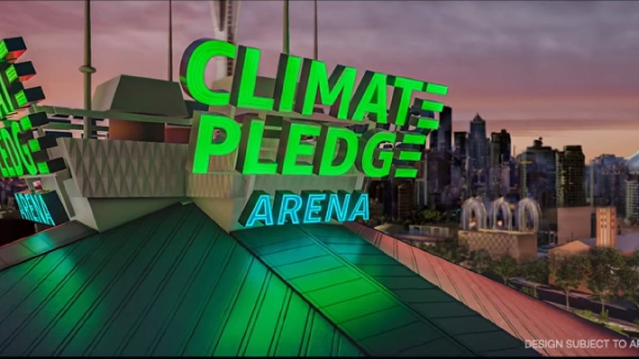 Amazon wins naming rights to Seattle sports arena, will name it Climate Pledge Arena