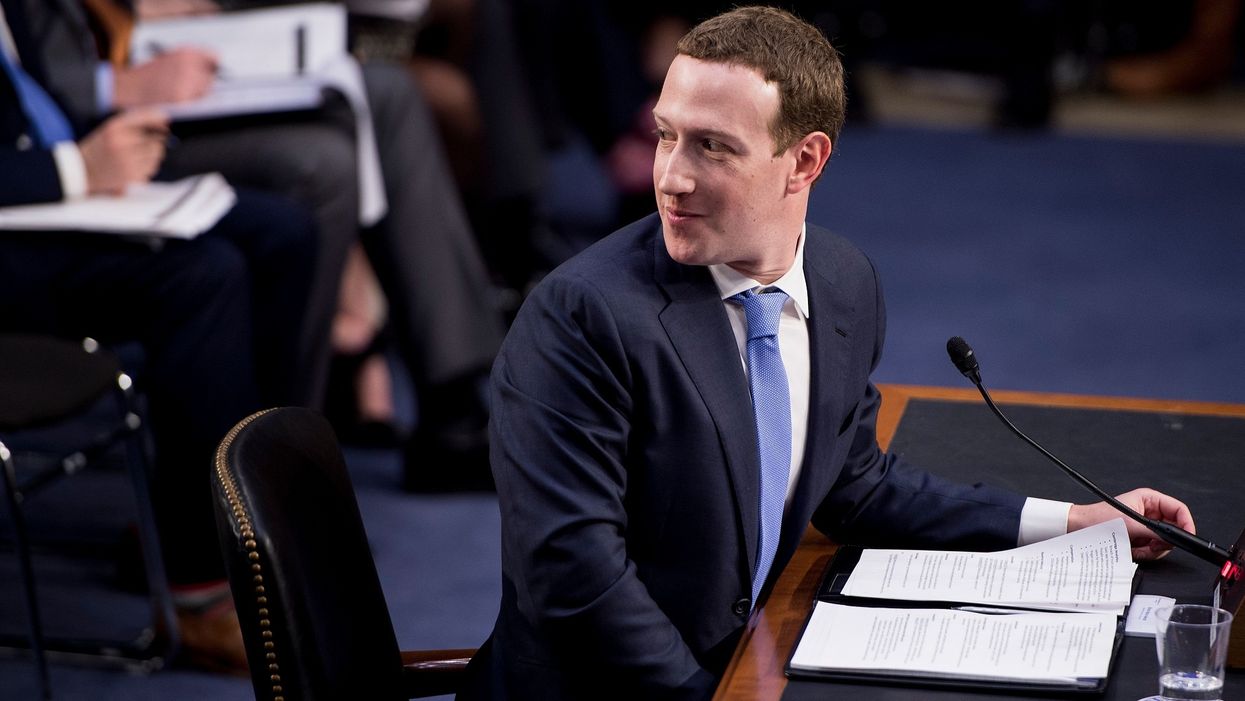 Facebook slaps warning label on GOP ad after Zuckerberg promises crackdown