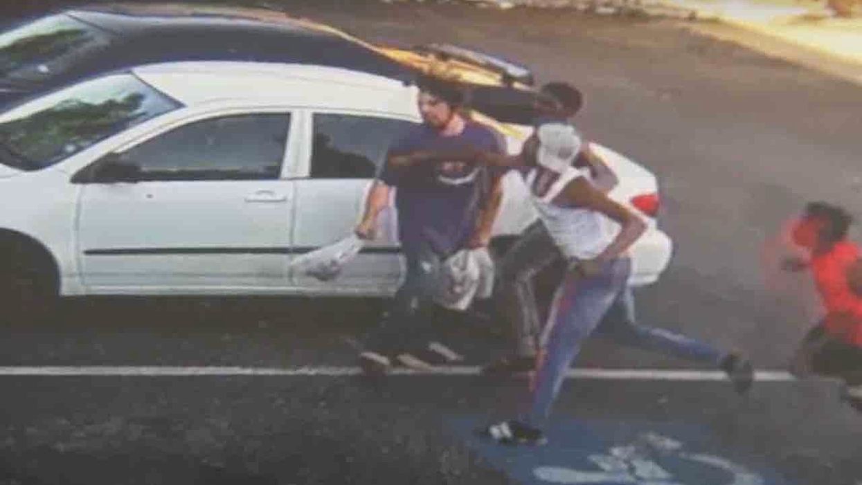 Suspects charged in brutal beating caught on video. Victim says one attacker told him 'Black Lives Matter' as he kicked him in face.
