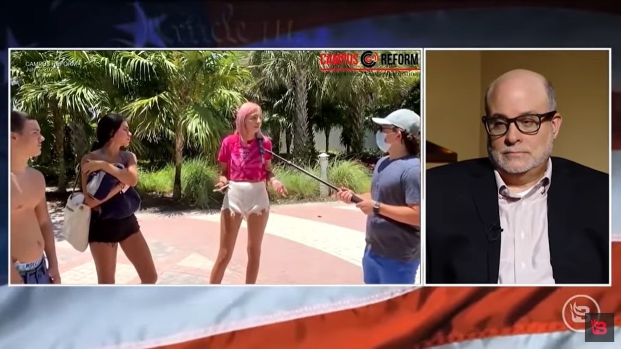 'The country is not going to survive': Mark Levin reacts to jaw-dropping Campus Reform video