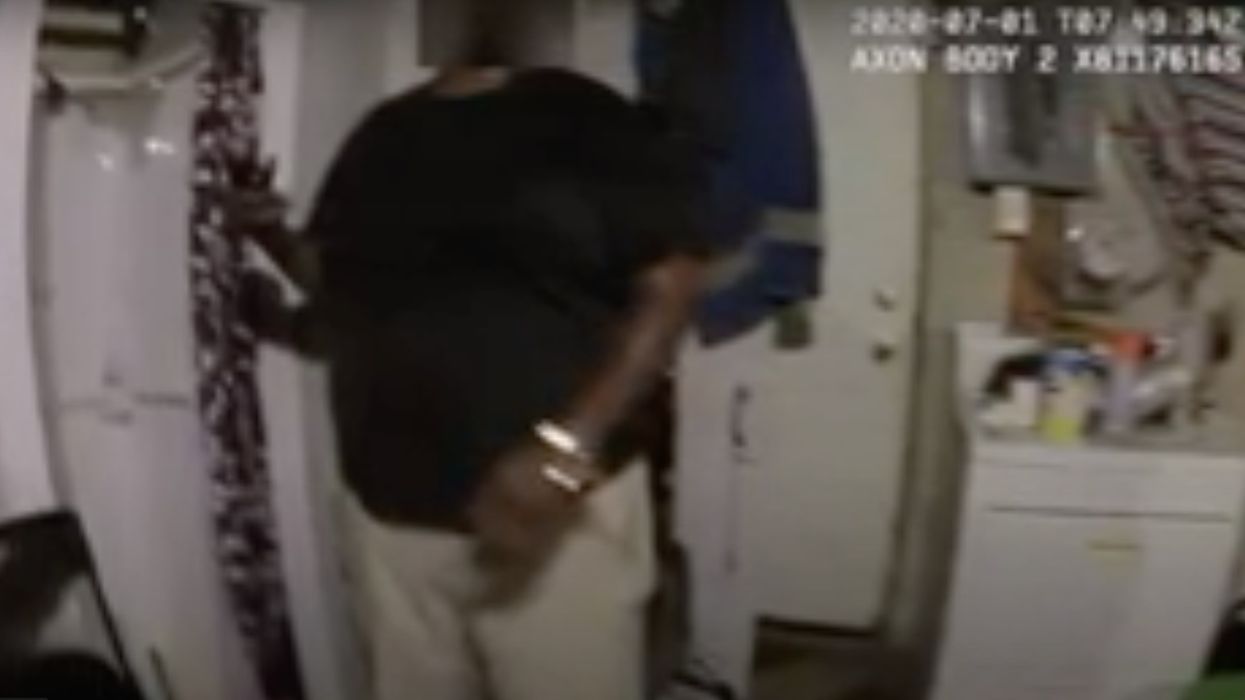 Police release graphic bodycam footage of black man in mental distress. Police end up shooting him after he pulls out a gun and points it at them.