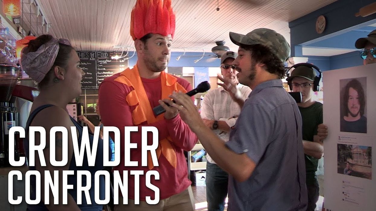 FLASHBACK: Steven Crowder confronts a convicted Antifa thug