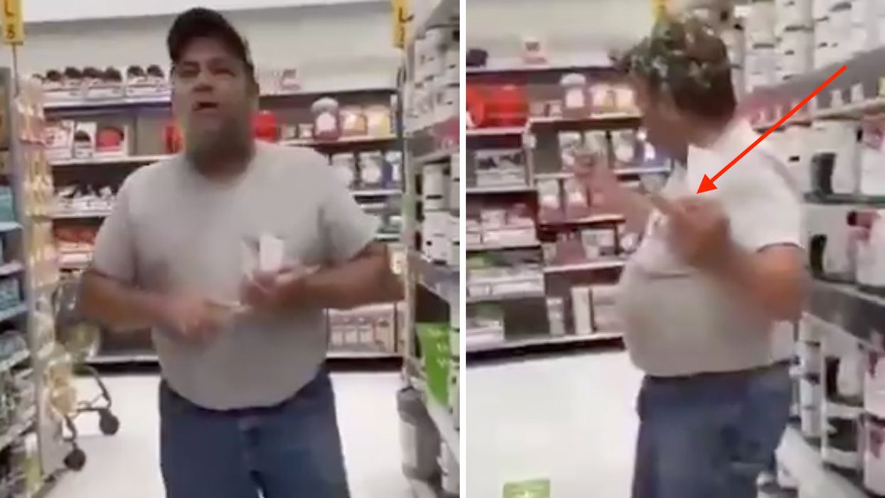 VIDEO: Man shopping in store has perfect response to women who accost him for not wearing mask