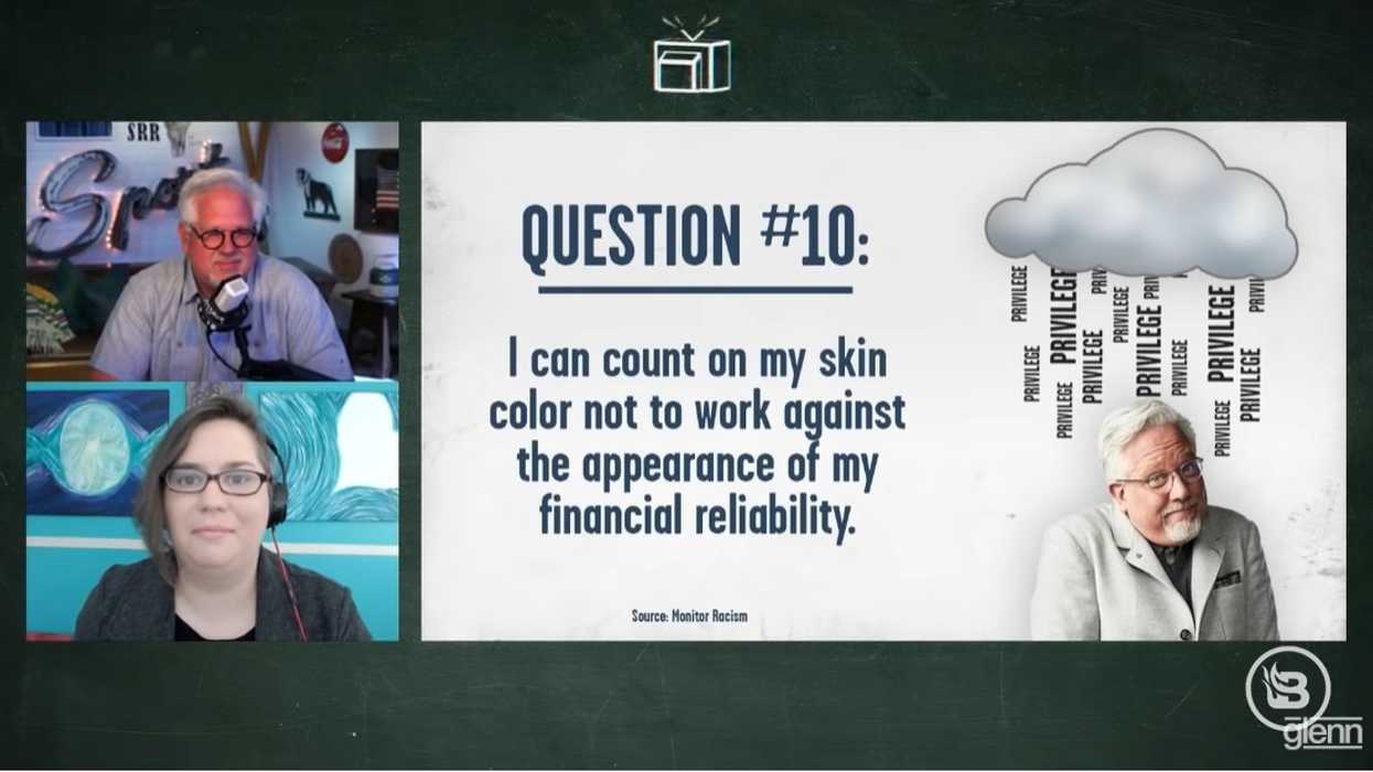 Do YOU pass? Glenn Beck takes the WHITE PRIVILEGE test