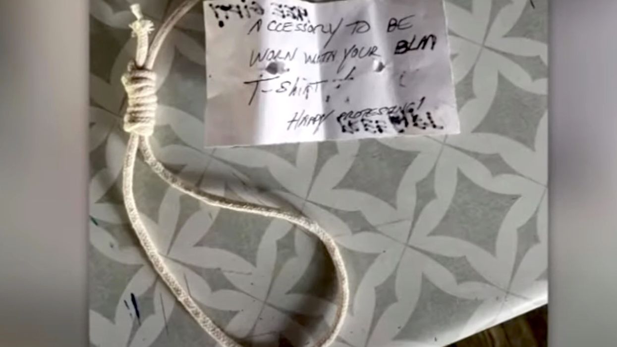 Michigan woman says someone left a noose and a hate-filled note about Black Lives Matter in her car