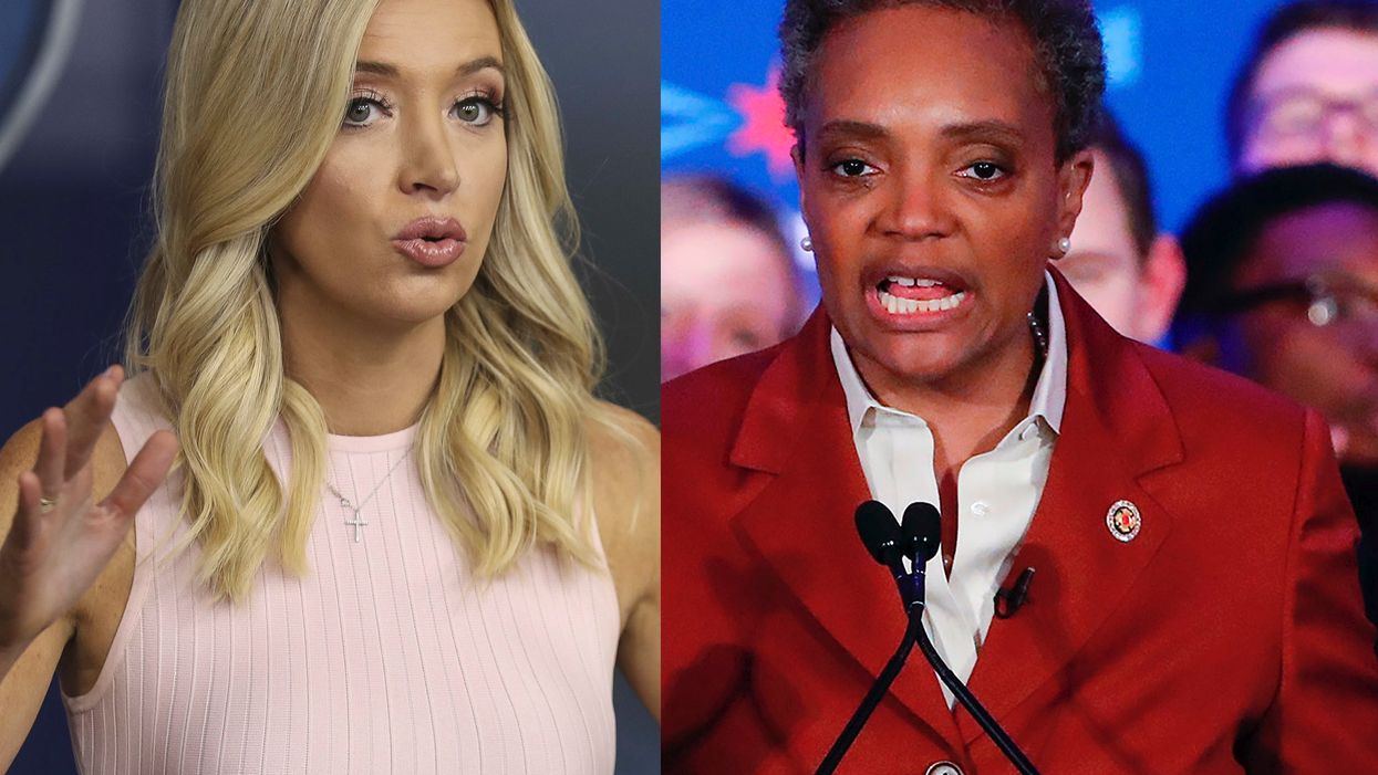 Chicago mayor calls Kayleigh McEnany a 'Karen' and the Trump campaign shoots back a fiery response
