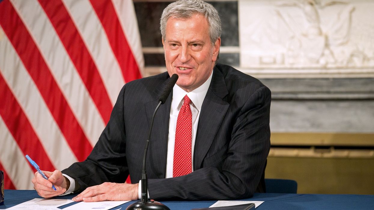 Mayor de Blasio says NYC is 'safer' and 'better' since releasing inmates, ignores skyrocketing crime rate