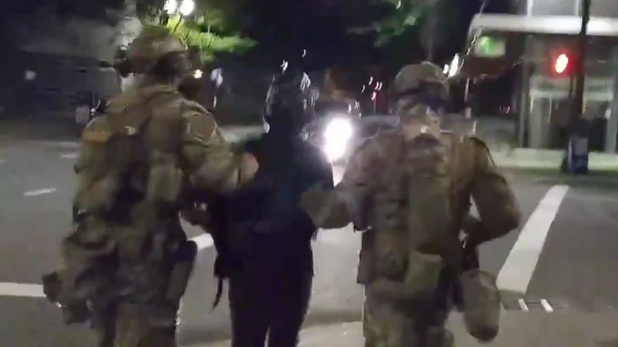 Mysterious clandestine officers snatch protesters off streets in Portland: 'Kidnapping protesters'