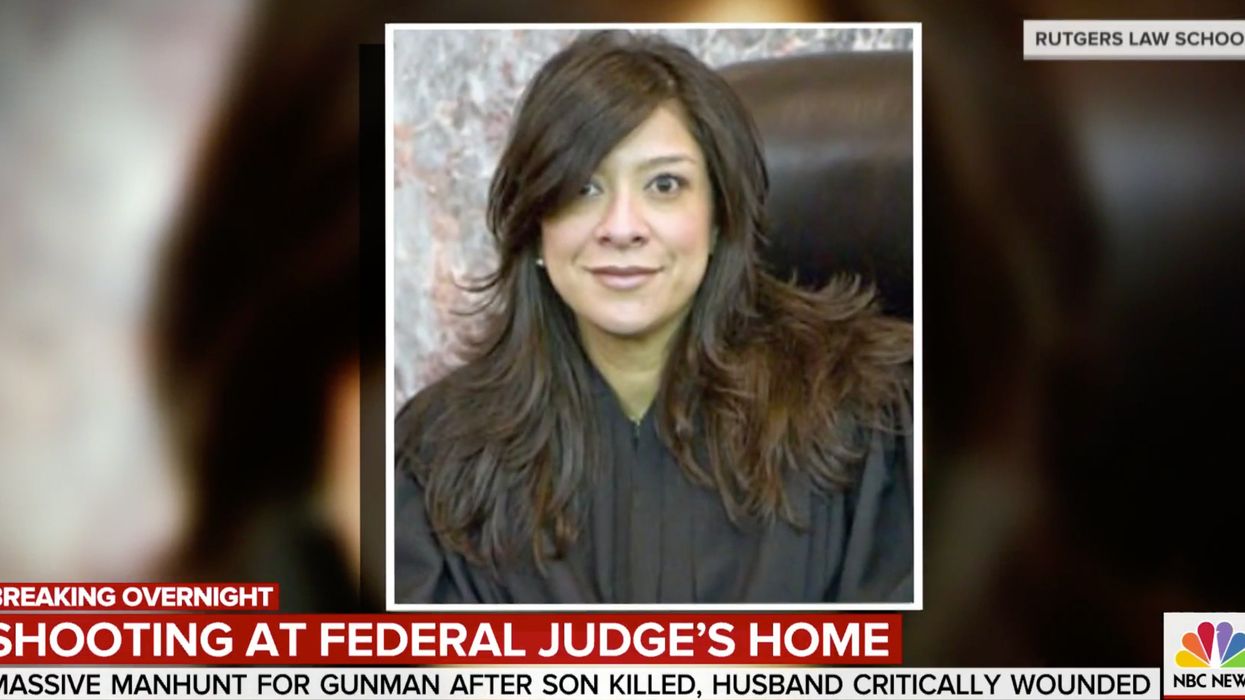Gunman dressed as FedEx delivery driver opens fire at federal judge's home, killing her son and gravely injuring her husband