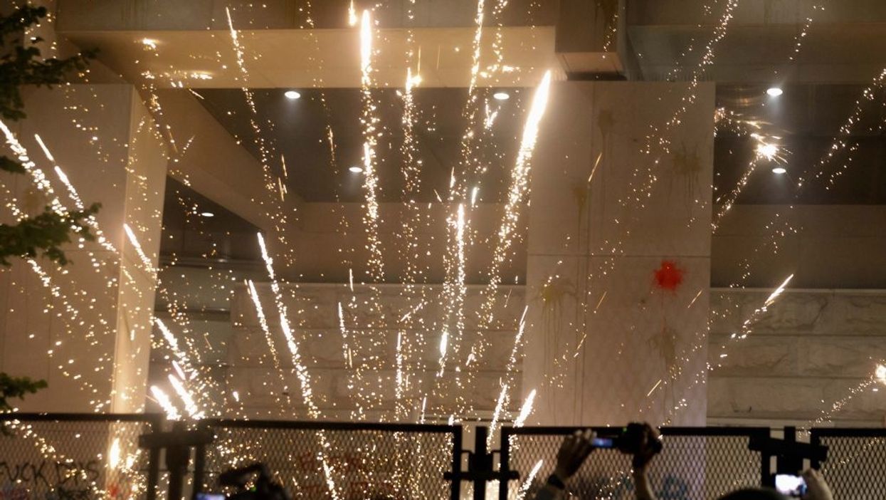 VIDEO: Riot declared in Portland as vandals tear down fence protecting federal courthouse