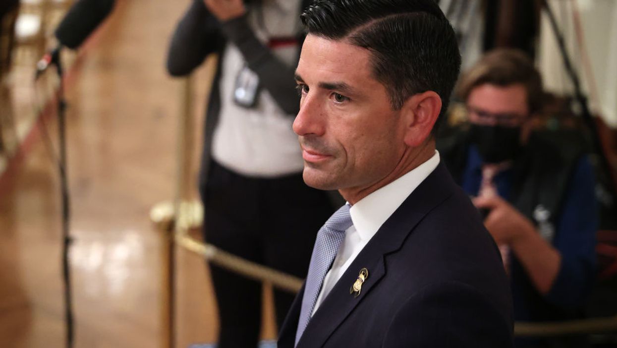 Protesters march to DHS Secretary Chad Wolf's home to demand no more federal officers be deployed