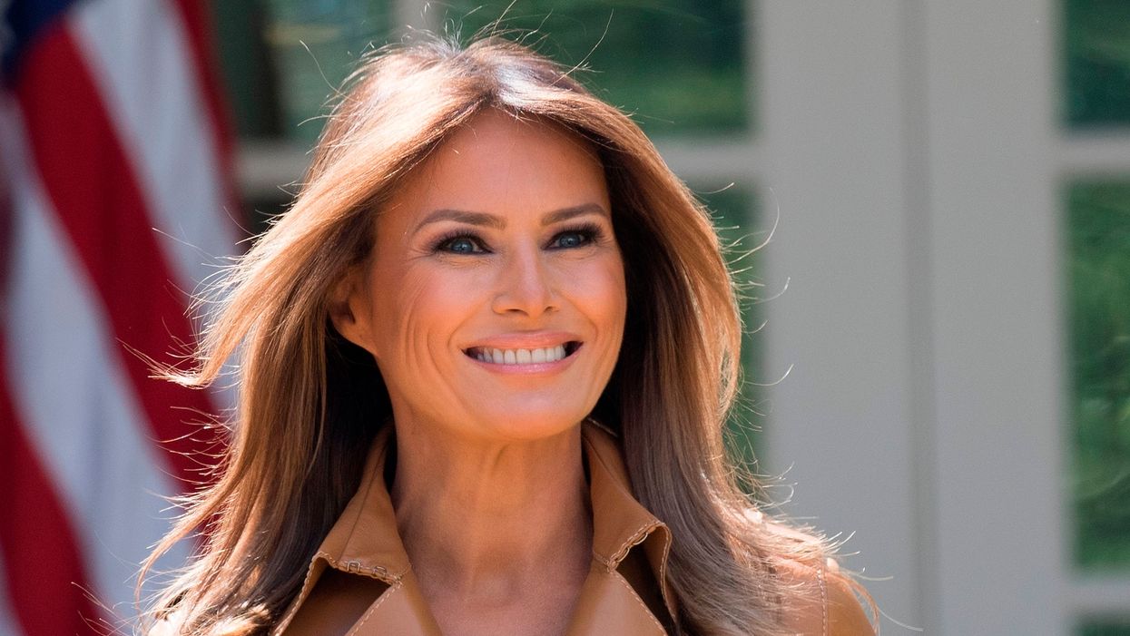 First lady Melania Trump announces plans to revamp the White House Rose Garden