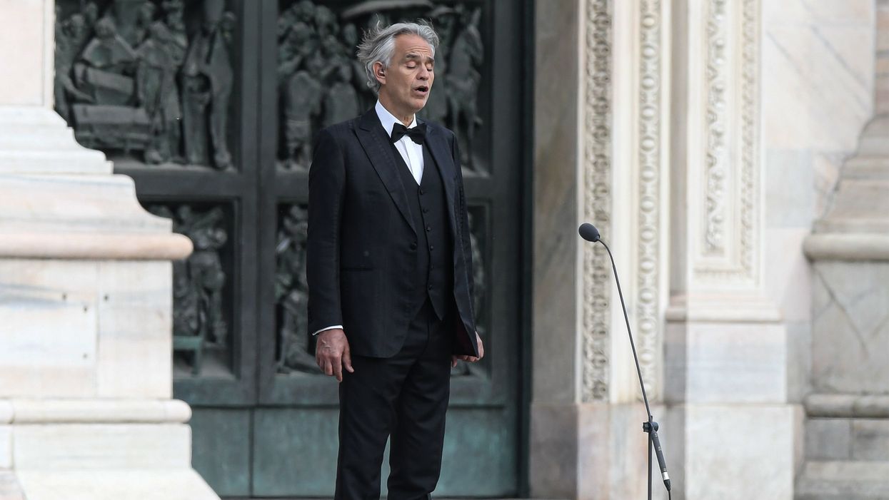 COVID-19 patient Andrea Bocelli insists people should not wear masks amid pandemic