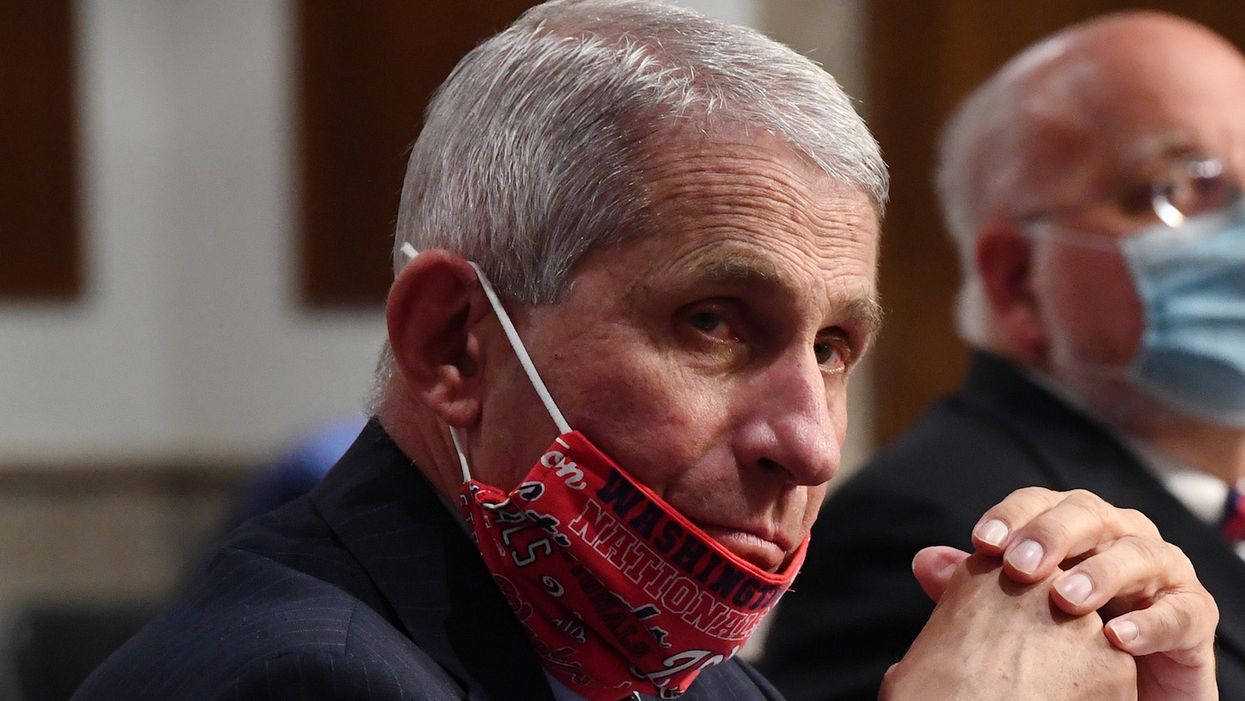 Dr. Fauci suggests people wear goggles or eye shields 'if you really want to be complete' against COVID-19