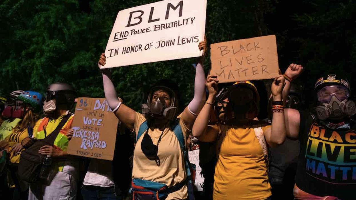 Portland's Wall of Moms group, which supports Black Lives Matter, accused of 'anti-blackness' by black-led outfit