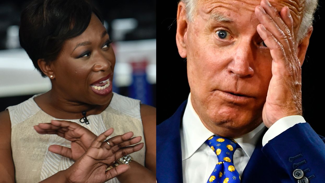 Joy Reid joins online mob slamming Biden for another criticism of Kamala Harris from 'very white' VP search team