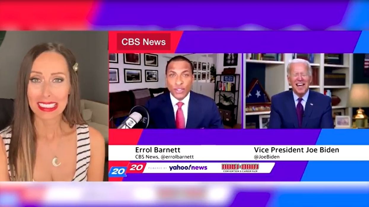 OH NO, JOE! Did Biden just call Errol Barnett a 'junkie'?