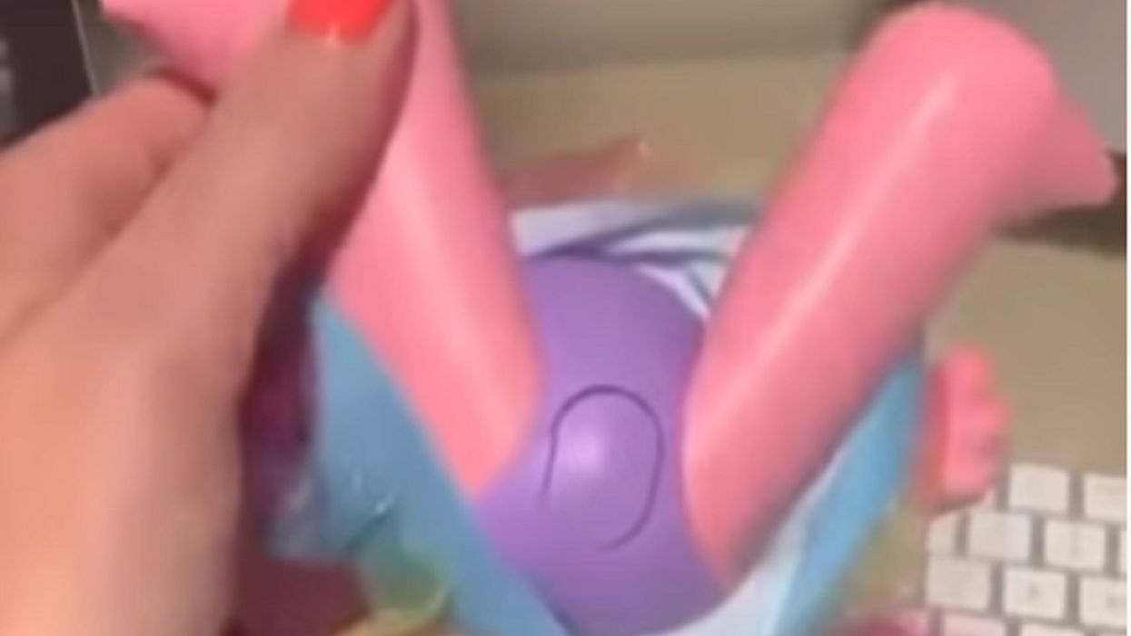 Hasbro put out a troll doll that 'gasps and giggles' when a button on its 'private area' is pushed